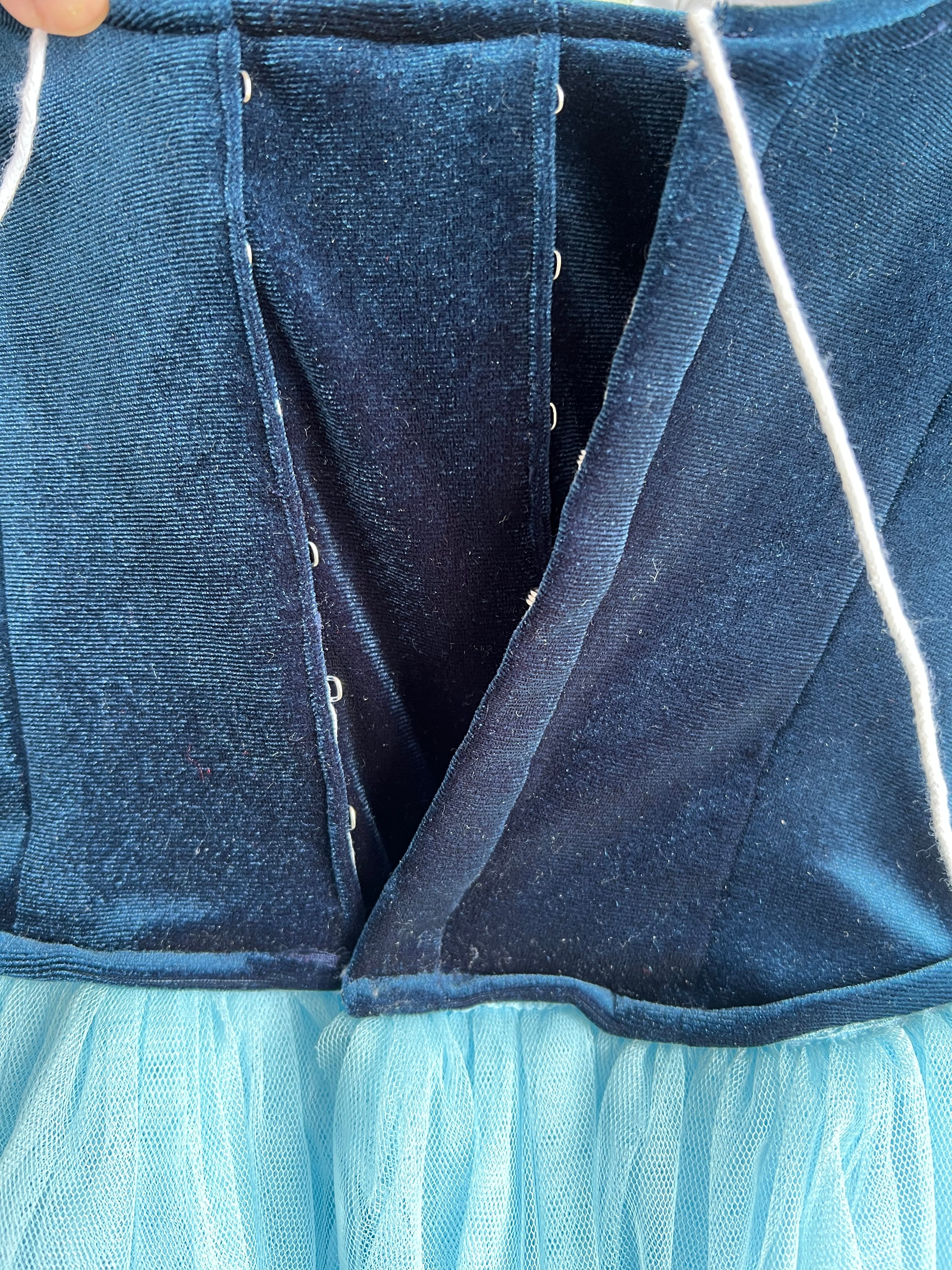 Professional Navy Blue Royal Blue Giselle Romantic Ballet TuTu Long Dress Peasant Costume- RYLBLUTUGSL