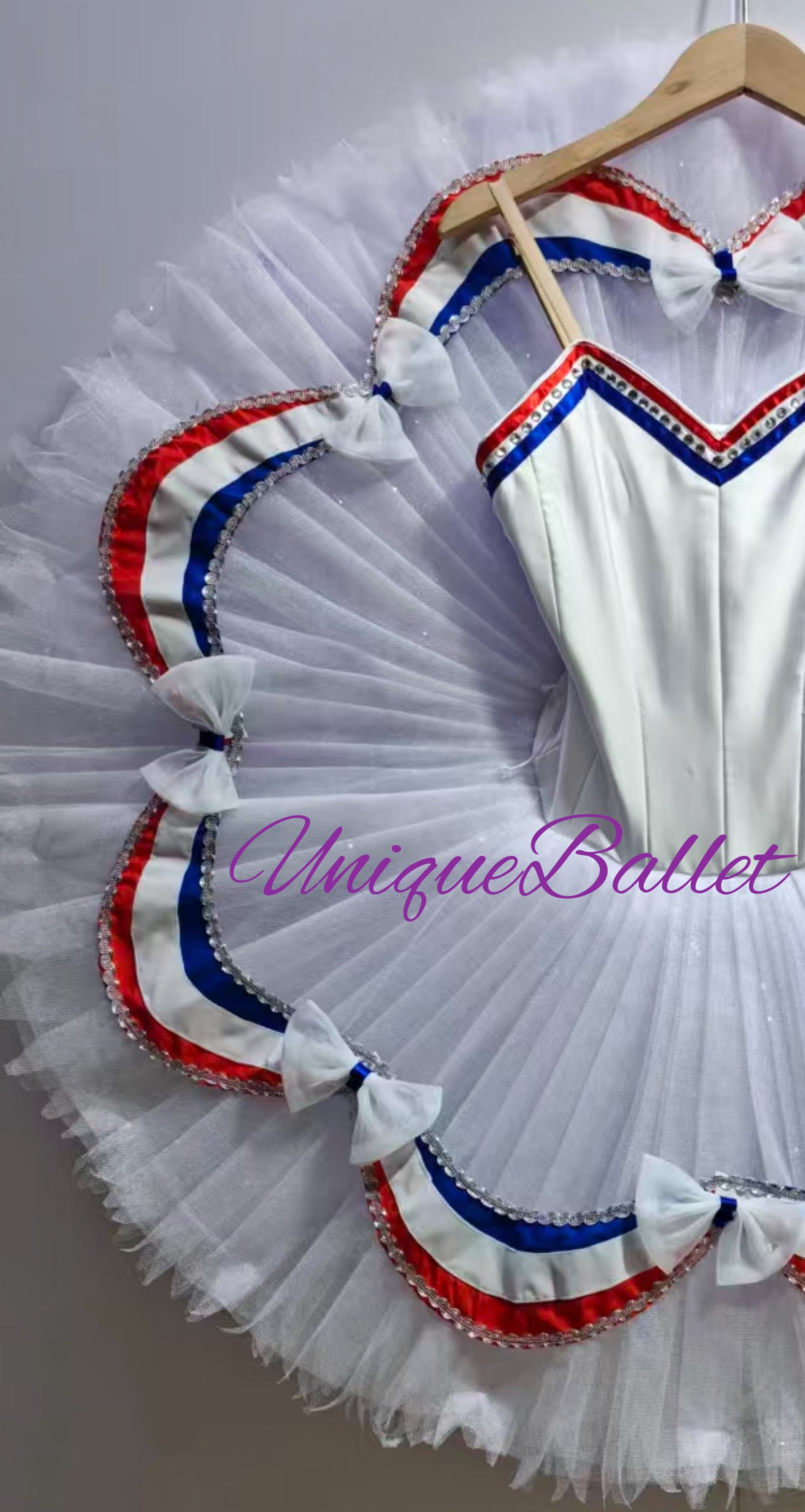 New Professional The Flames of Paris Classical Ballet TuTu Costume With Hooks YAGP Stage Costume