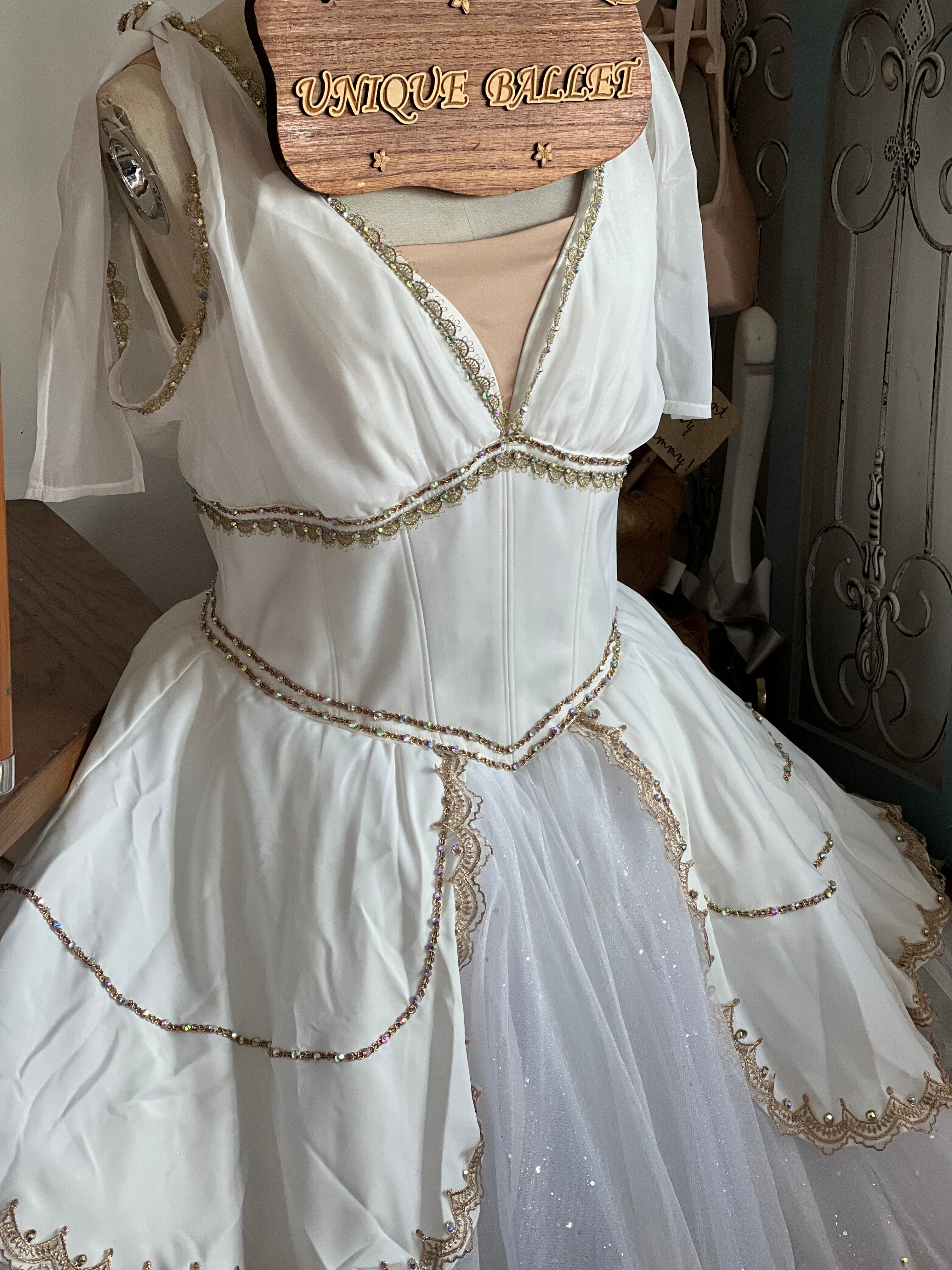 Professional Awakening of Flora Romantic Goddess of Youth Grecian Style Ballet TuTu Costume Romantic Tutu Dress-RDFGODEYTHFTW