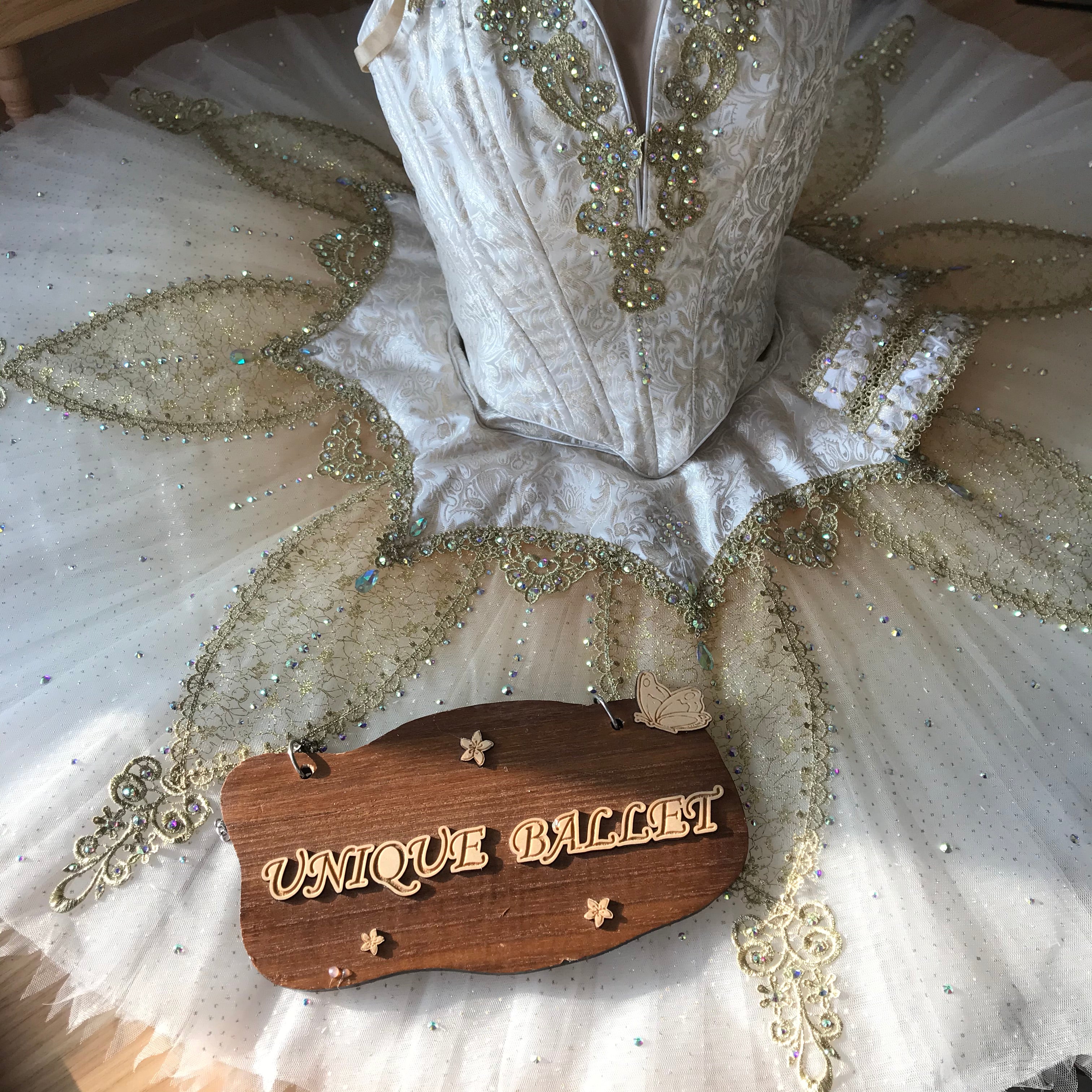 High-end French Style Professional Sylvia Sugar Plumy Fairy Sleeping Beauty Paquita Esmeralda Classical Ballet TuTu Costume For YAGP Competition Costume