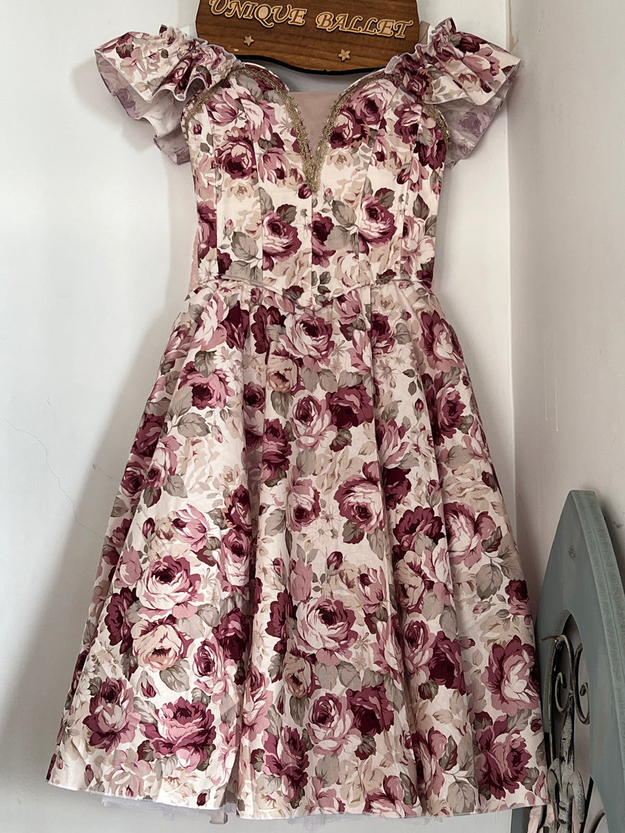 Professional Floral Graduation Ball Ballet Dress Nutcracker Clara Roma ...