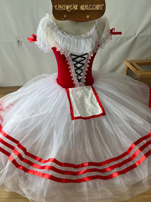 Giselle Romantic Ballet TuTu Costume Royal Blue Green Red Yellow Long Peasant Ballet Dress -RYLGSL01