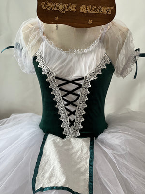 Giselle Romantic Ballet TuTu Costume Royal Blue Green Red Yellow Long Peasant Ballet Dress -RYLGSL01