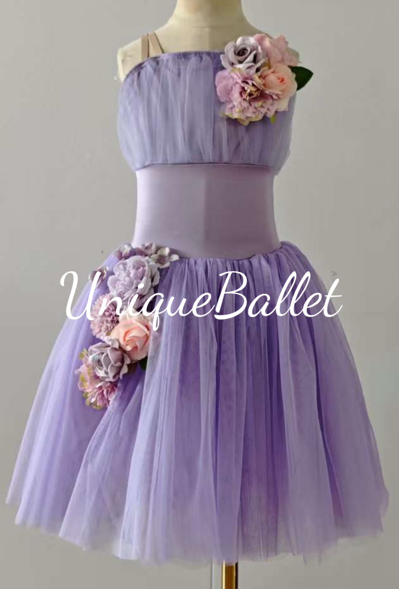 Don Quixote The Dream Forest  Kingdom of the Dryads Nutcracker Waltz of the flowers Lilac Light Purple Romantic Pull On Style Ballet Corps Bell TuTu Costume- RYLLLCDRYD