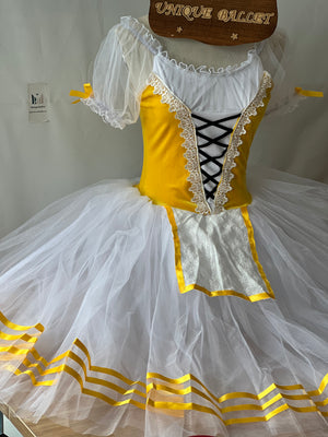 Giselle Romantic Ballet TuTu Costume Royal Blue Green Red Yellow Long Peasant Ballet Dress -RYLGSL01