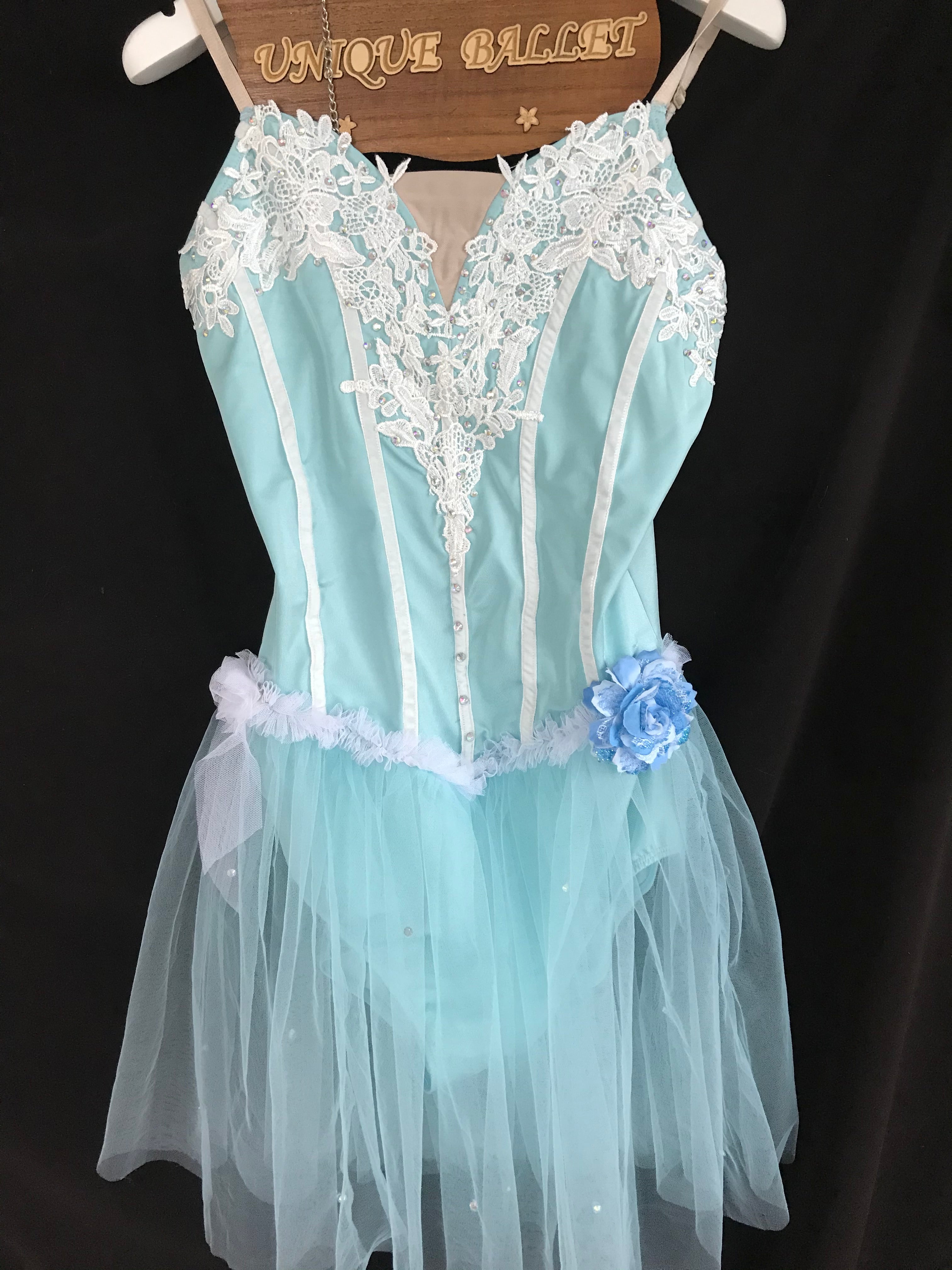 Blue Dewdrop Nutcracker Lyrical Ballet Costume Modern Ballet Dress Stage Wear -YLLDEWBLU