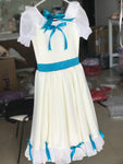 Professional Lake Blue Ribbons Nutcracker Clara Romantic Ballet TuTu Costume Graduation Ball Ballet Dress Mary Ballet Tutu Costume- RDFLAKRBNCLAR