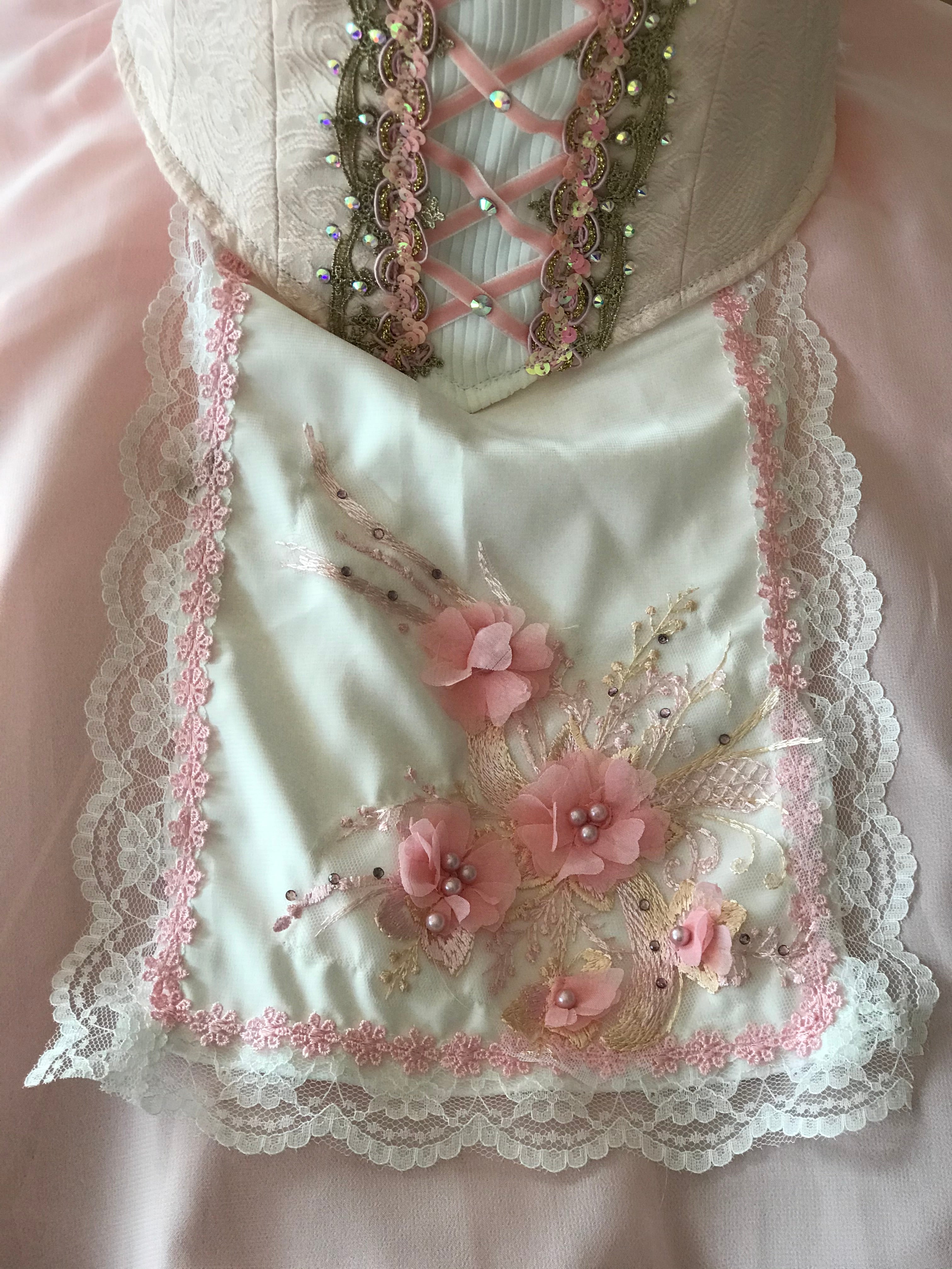 Professional Light Pink Ballet Romantic Tutu Costume For Swanhilda Coppelia La Vivandiere Variation Stage Dance-wear With Hooks -RYLPNKCOPL