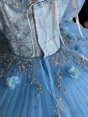 Professional Blue Fairy Doll Long Sleeves Classical Ballet TuTu Costum UniqueBallet Professional Blue Fairy Doll Long Sleeves Classical Ballet TuTu Costum UniqueBallet