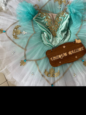 Cost-Effective Professional Sleeping Beauty Green Candide Fairy Classic Pullover Ballet Platter TuTu Costume