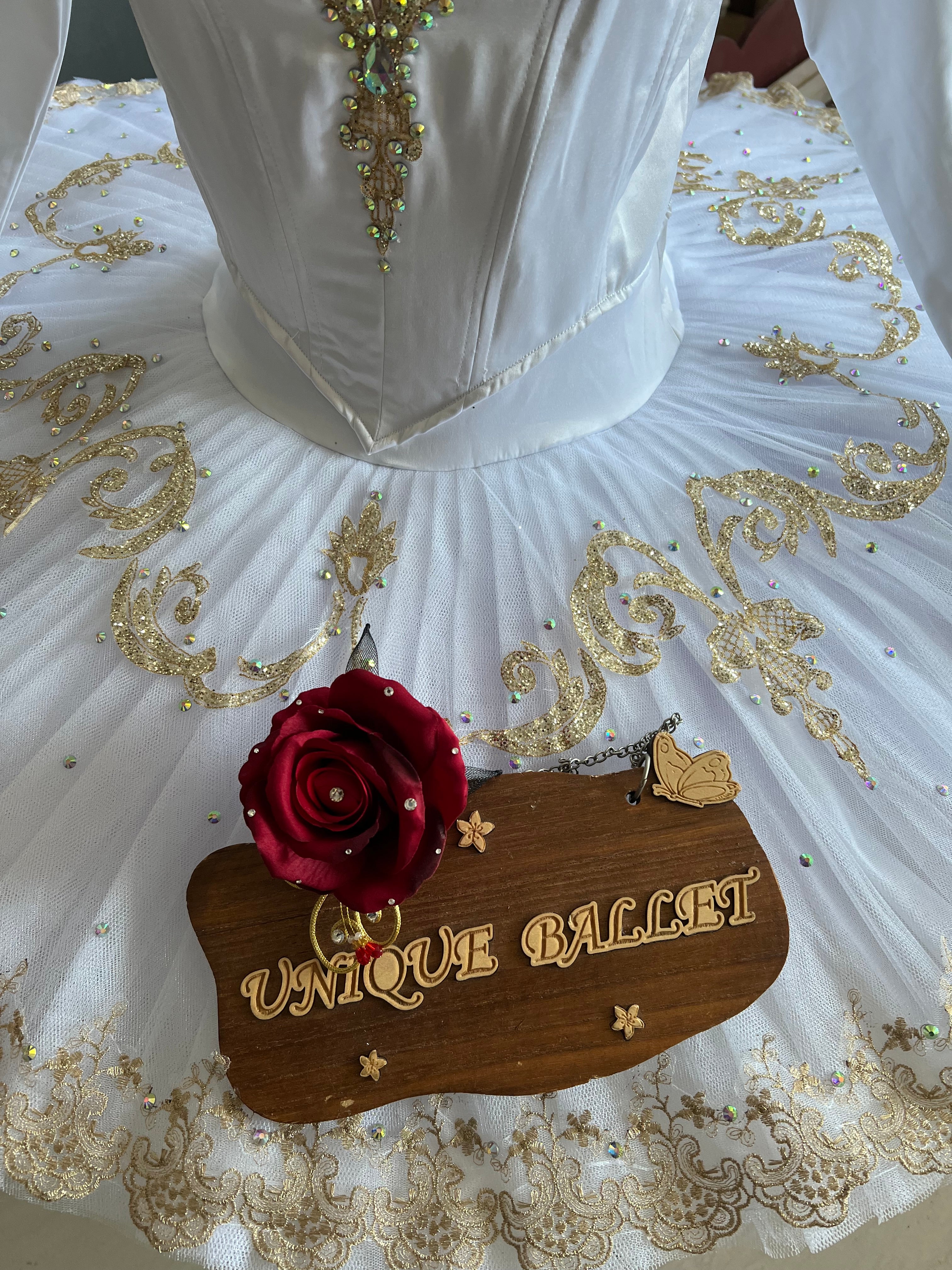 **Sample Discount** Professional Don Quixote Ballet Classical Tutu Costume White Kitri Wedding Sugar Plum Fairy Sleeping Beauty Aurora Variation Ballet Stage Costume