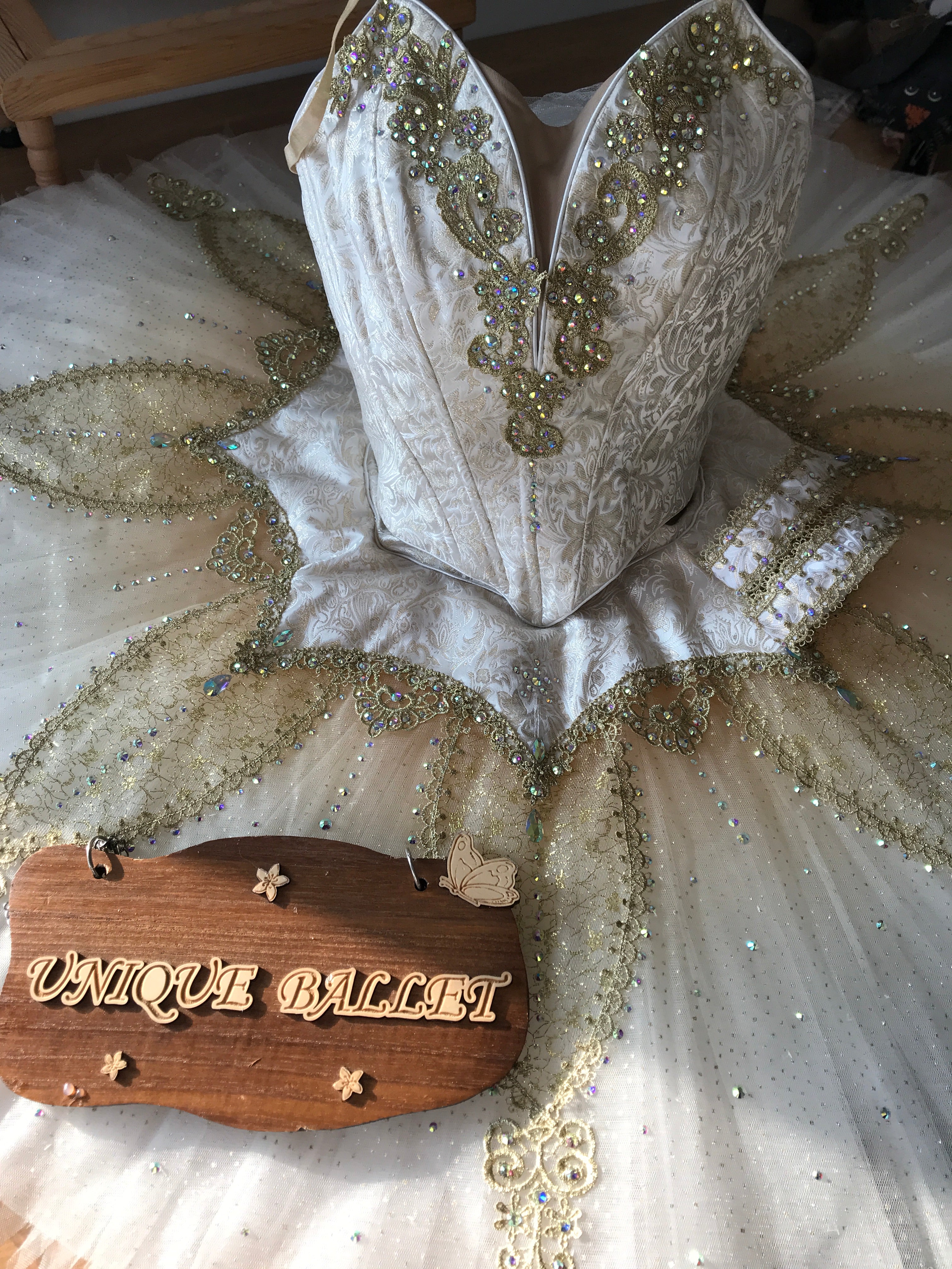 High-end French Style Professional Sylvia Sugar Plumy Fairy Sleeping Beauty Paquita Esmeralda Classical Ballet TuTu Costume For YAGP Competition Costume