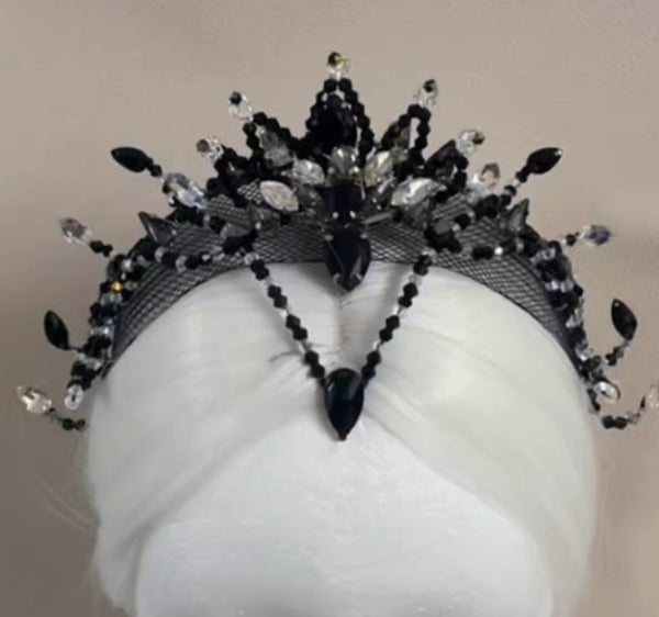 Swan Lake Handmade Ballet Tiara Black Swan Odile Одилия  display picture 1