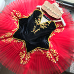 Red Black Don Quixote Classic Ballet TuTu Costume (Unprofessional)-5CGLDFLW