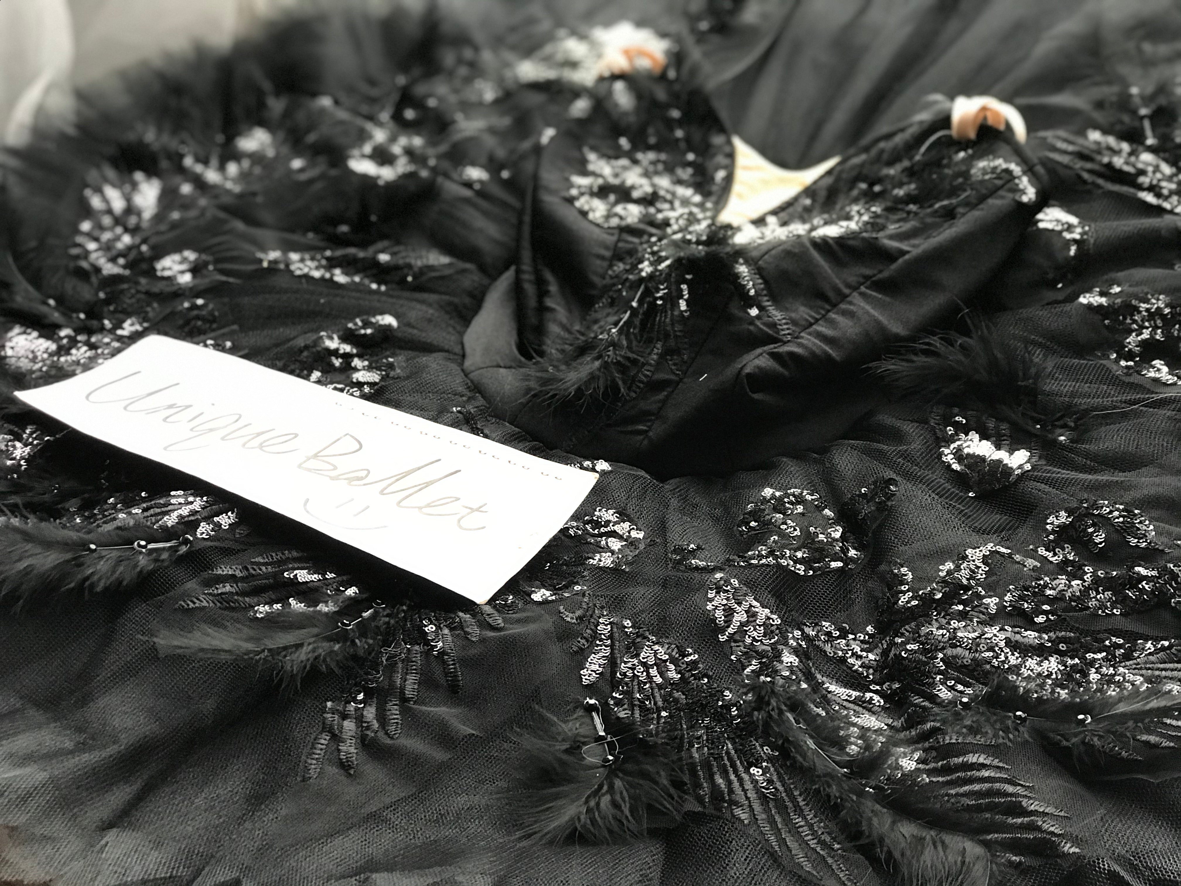 black swan tutu dress Professional Swan Lake Odile Classic Ballet Costume Black Swan Ballet – UniqueBallet