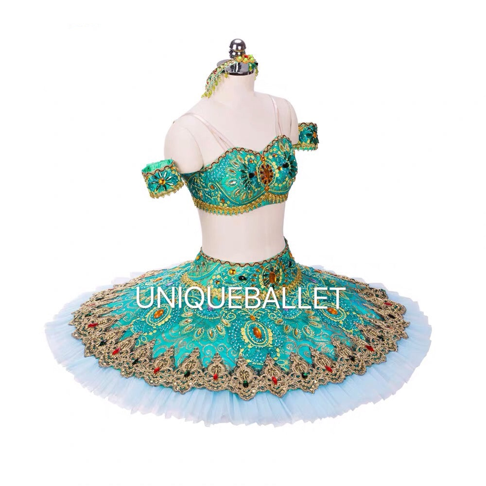 Professional 2 Pieces Odalisque Le Corsaire Classic Ballet Tutu Costum Uniqueballet