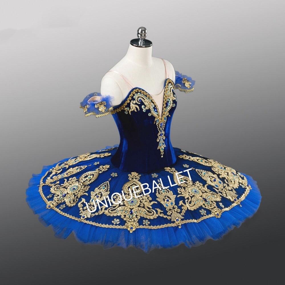 royal blue tutu dress Professional Royal Blue Ballet Classical Platter TuTu Costume Blue Bir UniqueBallet