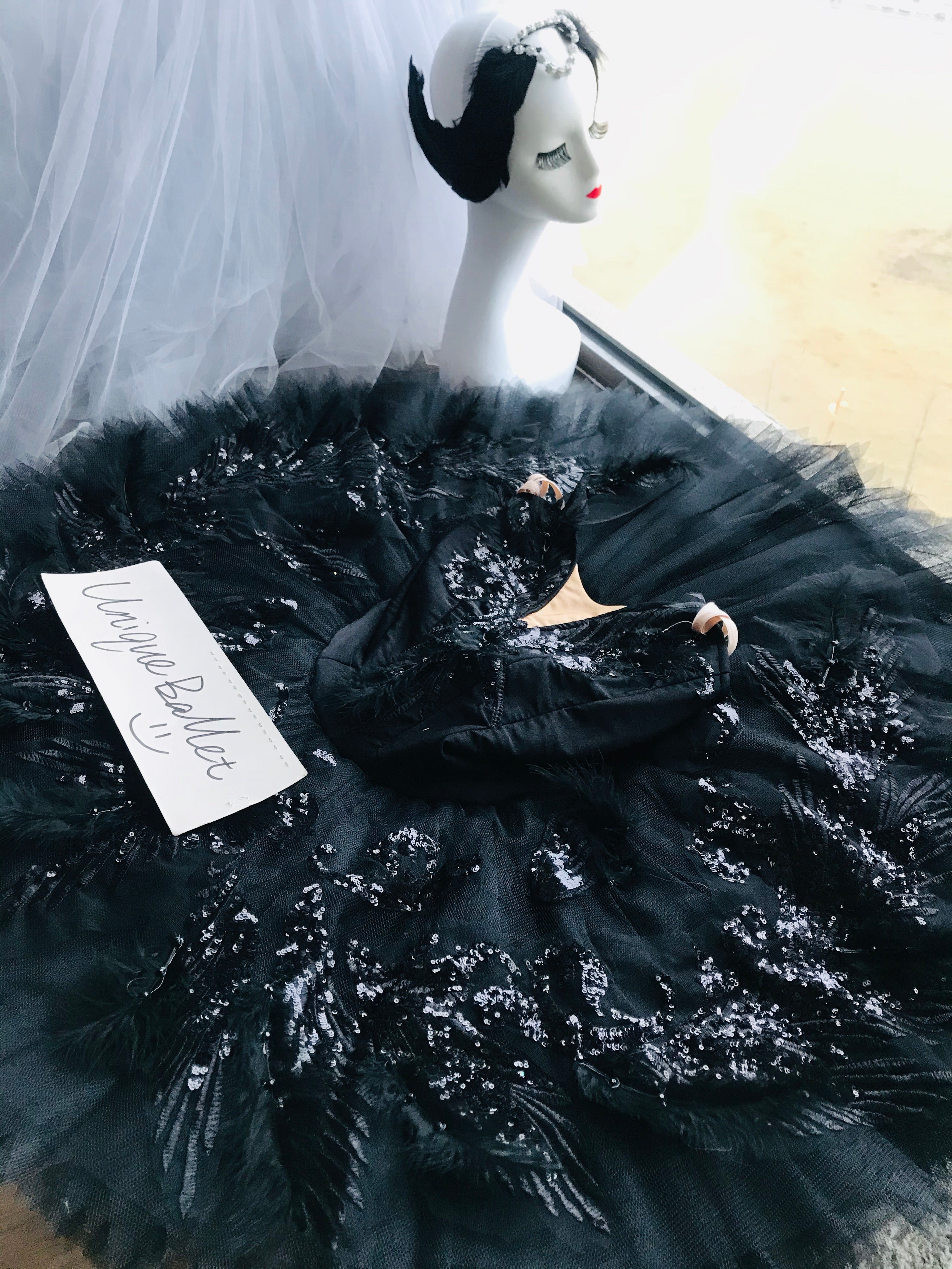 Bidrag Burger Automatisk Professional Swan Lake Odile Classic Ballet Costume Black Swan Ballet –  UniqueBallet