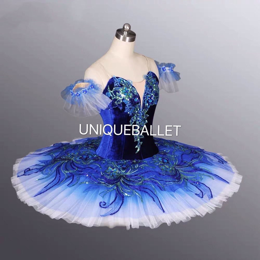 Professional Royal Blue Ballet Costume Blue Bird Princess Florine Ball UniqueBallet Professional Royal Blue Ballet Costume Blue Bird Princess Florine Ball UniqueBallet