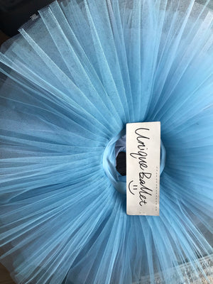 Professional Blue Ballet Rehearsal TuTu Skirt