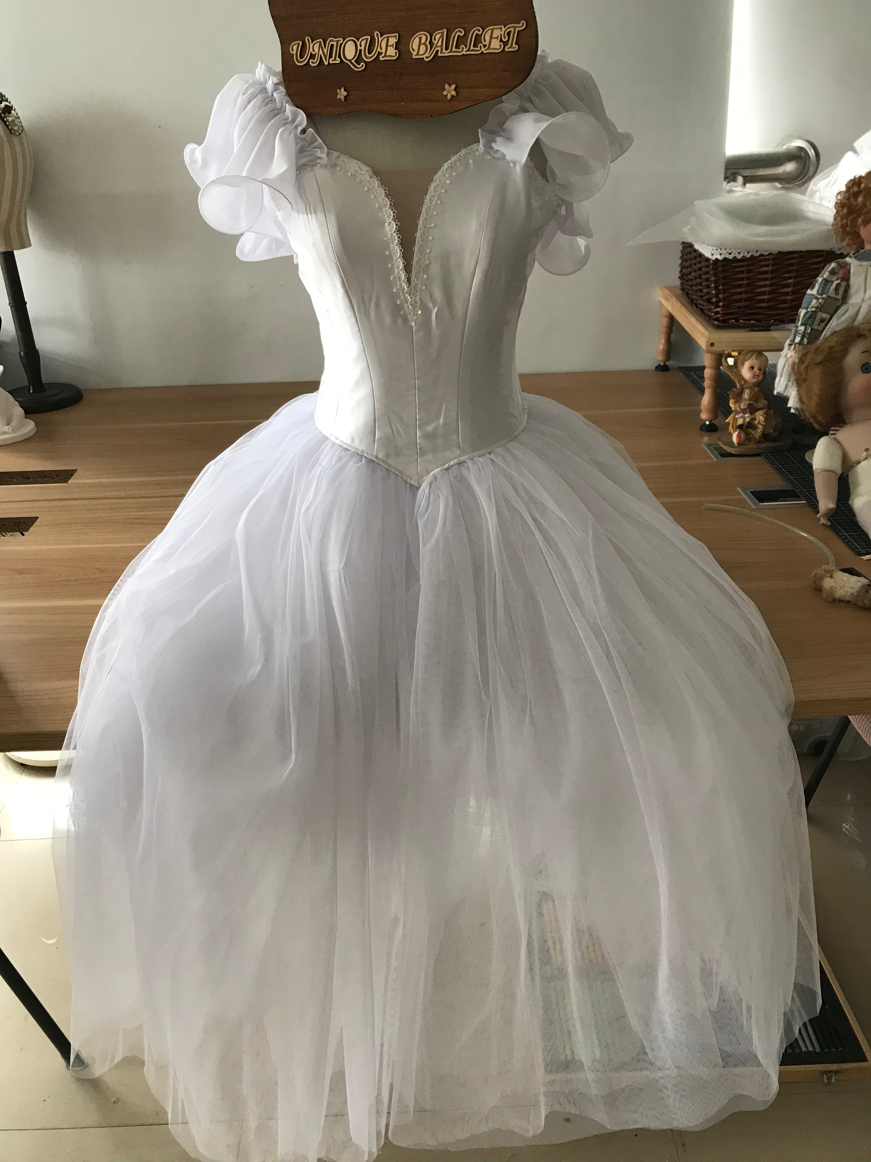 Professional Giselle Act 2 Queen of Wilis' Kingdom Myrtha White Romant UniqueBallet Professional Giselle Act 2 Queen of Wilis' Kingdom Myrtha White Romant UniqueBallet
