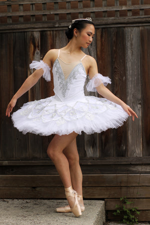 Professional White Snow Queen Sleeping Beauty Silver Fairy La Bayadere UniqueBallet Professional White Snow Queen Sleeping Beauty Silver Fairy La Bayadere UniqueBallet