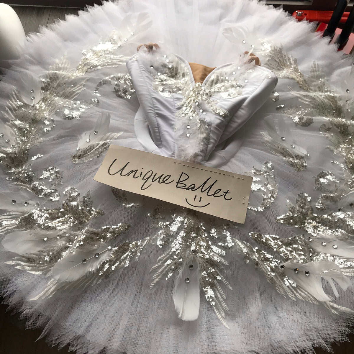 Professional Swan Lake Odette Classic Ballet Costume White Swan Dying ...